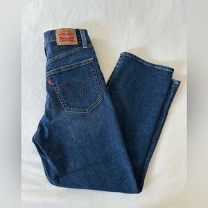 Levi's Women’s Straight Jeans in Dark Indigo